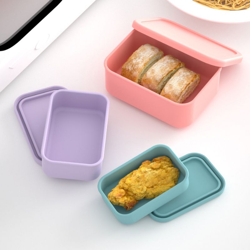 Set/2pcs Rectangular Silicone  - Food Storage Xl recension och pris
