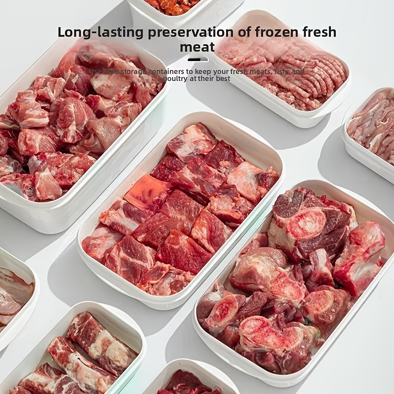 10Pcs Reusable Stackable Food  - Food Storage Method recension och pris