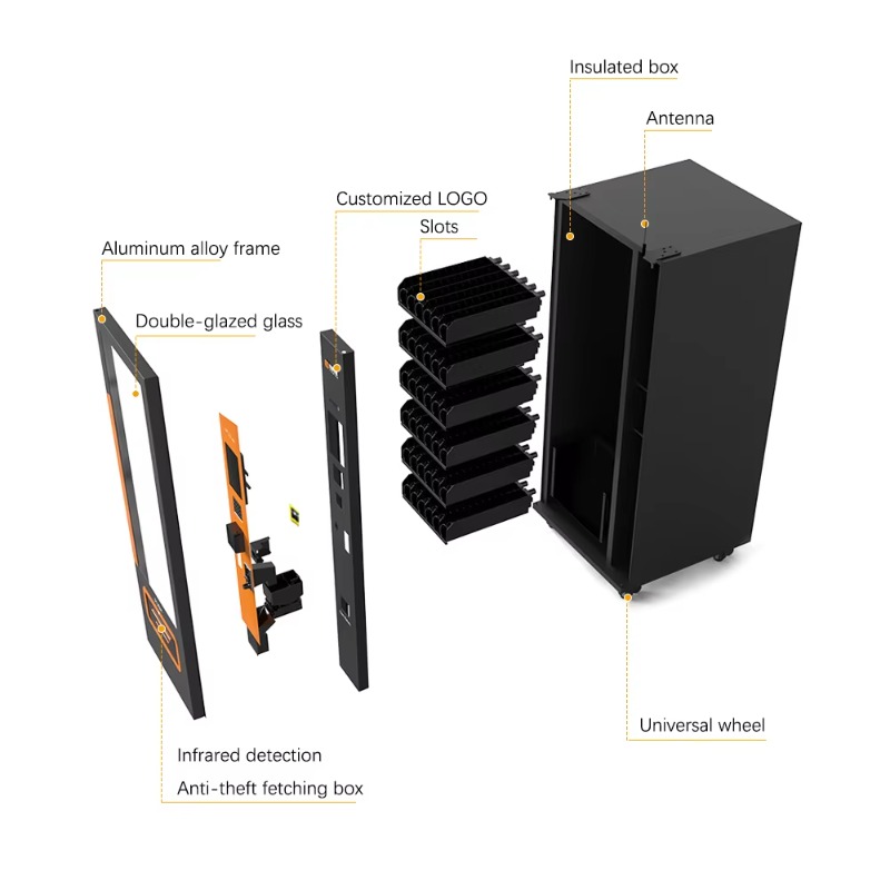 Pet Mall Commercial Vending Ma - Food Storage Zone recension och pris