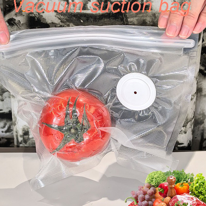 New Reusable Air Vacuum Storag - Food Storage Vacuum Seal Bags recension och pris