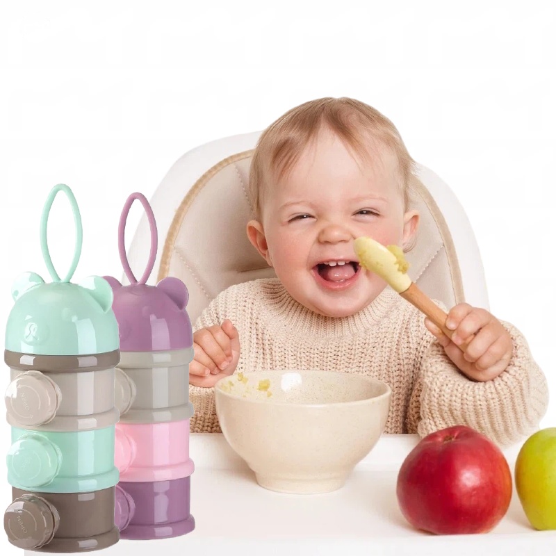 3/4Layer Baby Portable Baby Fo - Food Storage Dispenser recension och pris