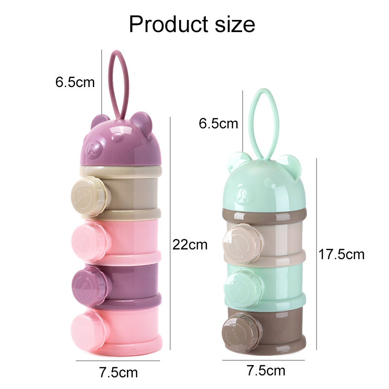 3/4Layer Baby Portable Baby Fo - Food Storage Dispenser recension och pris