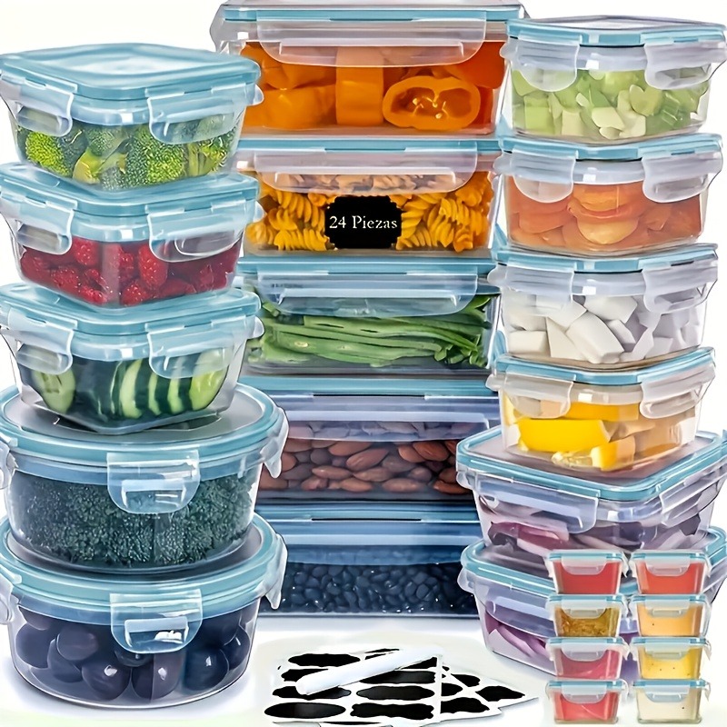 48PCS BPA-Free Food Storage Se - Food Storage Canister recension och pris