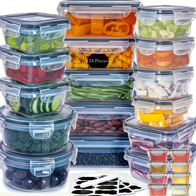 48PCS BPA-Free Food Storage Se - Food Storage Canister recension och pris