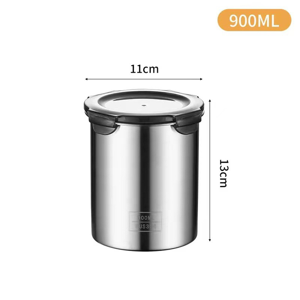 500/900/1400ml Stainless Steel - Food Storage Vacuum Containers recension och pris