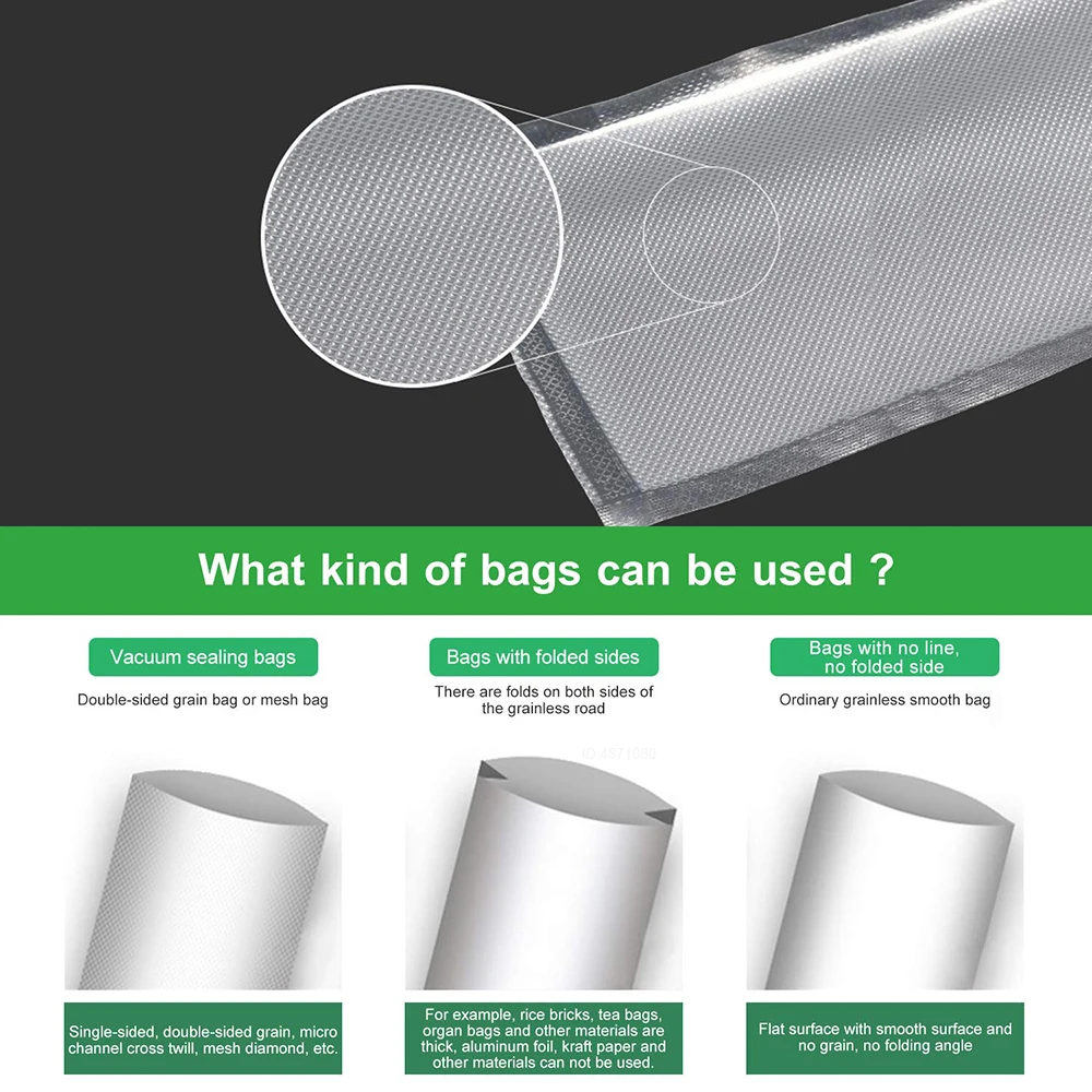 Sous Vide Roll Bags for Vacuum - Food Storage Vacuum Seal Bags recension och pris