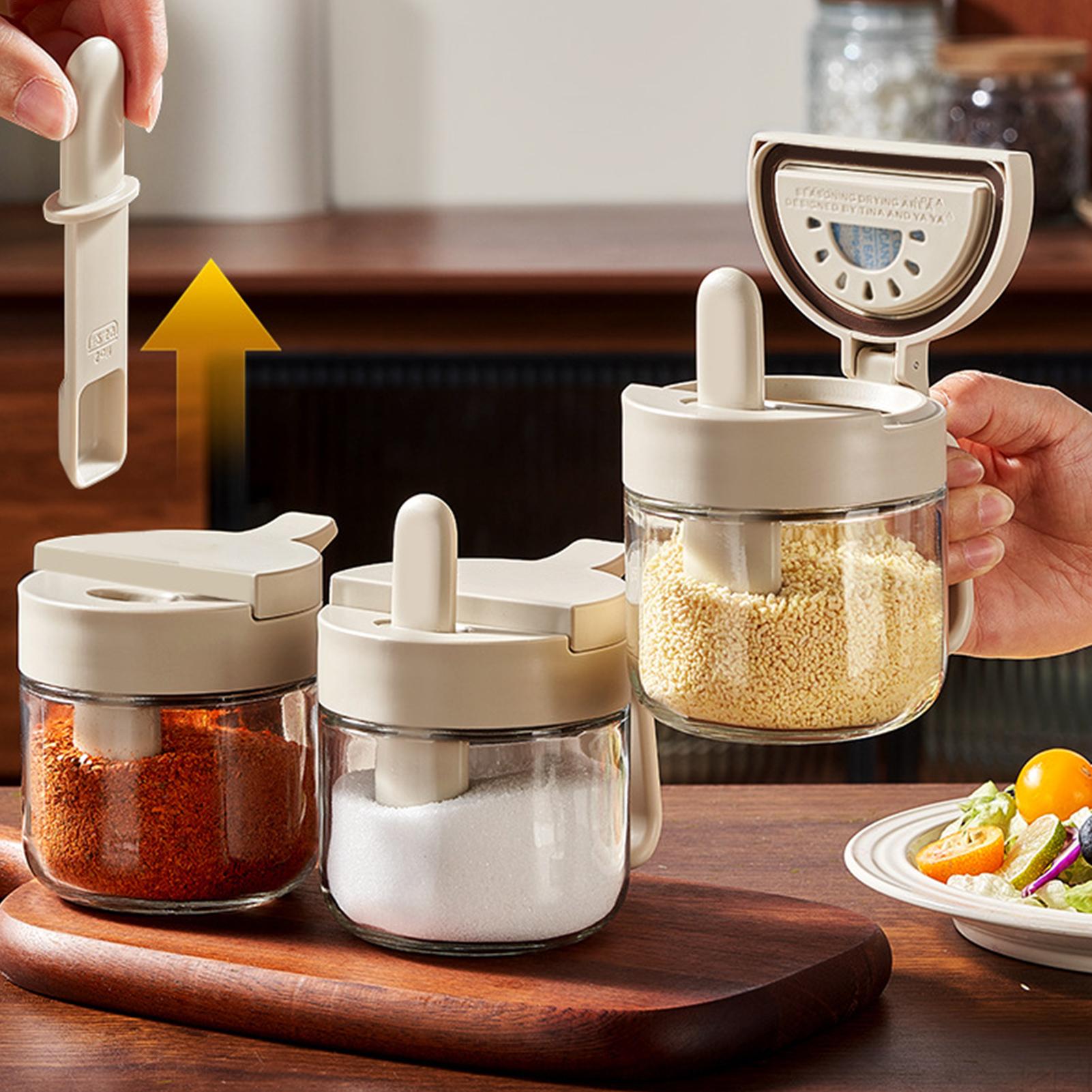 Seasoning Jar Leak-Proof Salt  - Food Storage Canister recension och pris