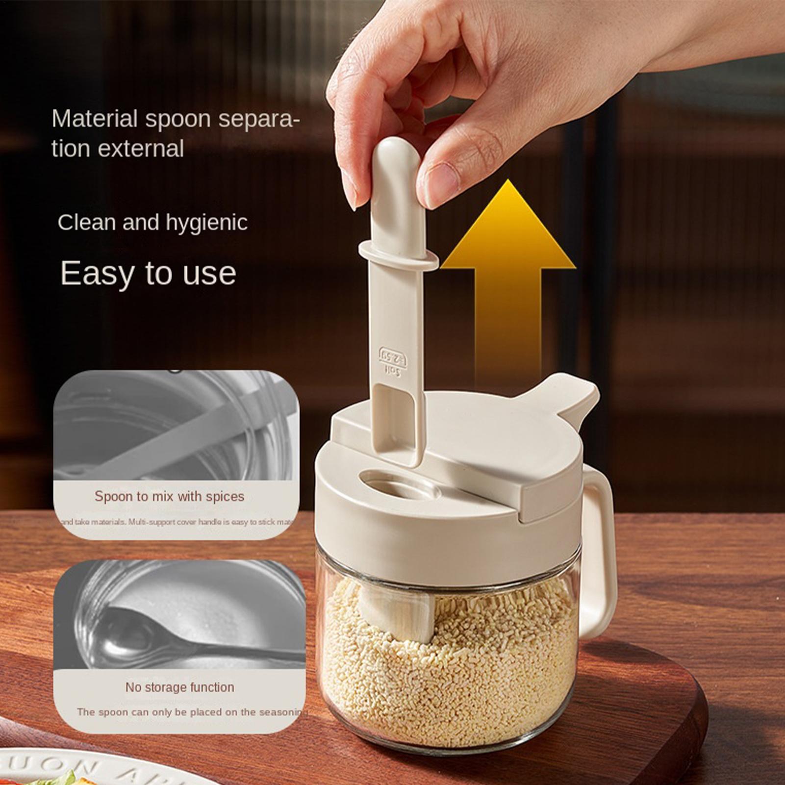 Seasoning Jar Leak-Proof Salt  - Food Storage Canister recension och pris